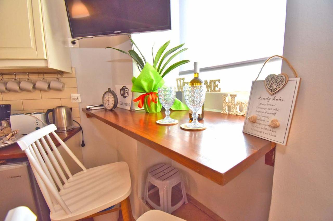 Mouragia Seaside Ground Floor Studio Corfu  외부 사진