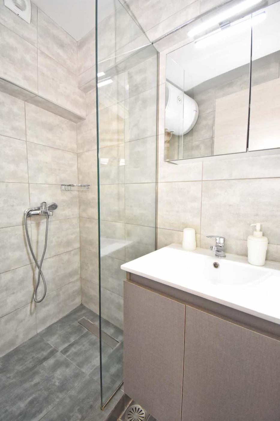 Mouragia Seaside Ground Floor Studio Corfu  외부 사진